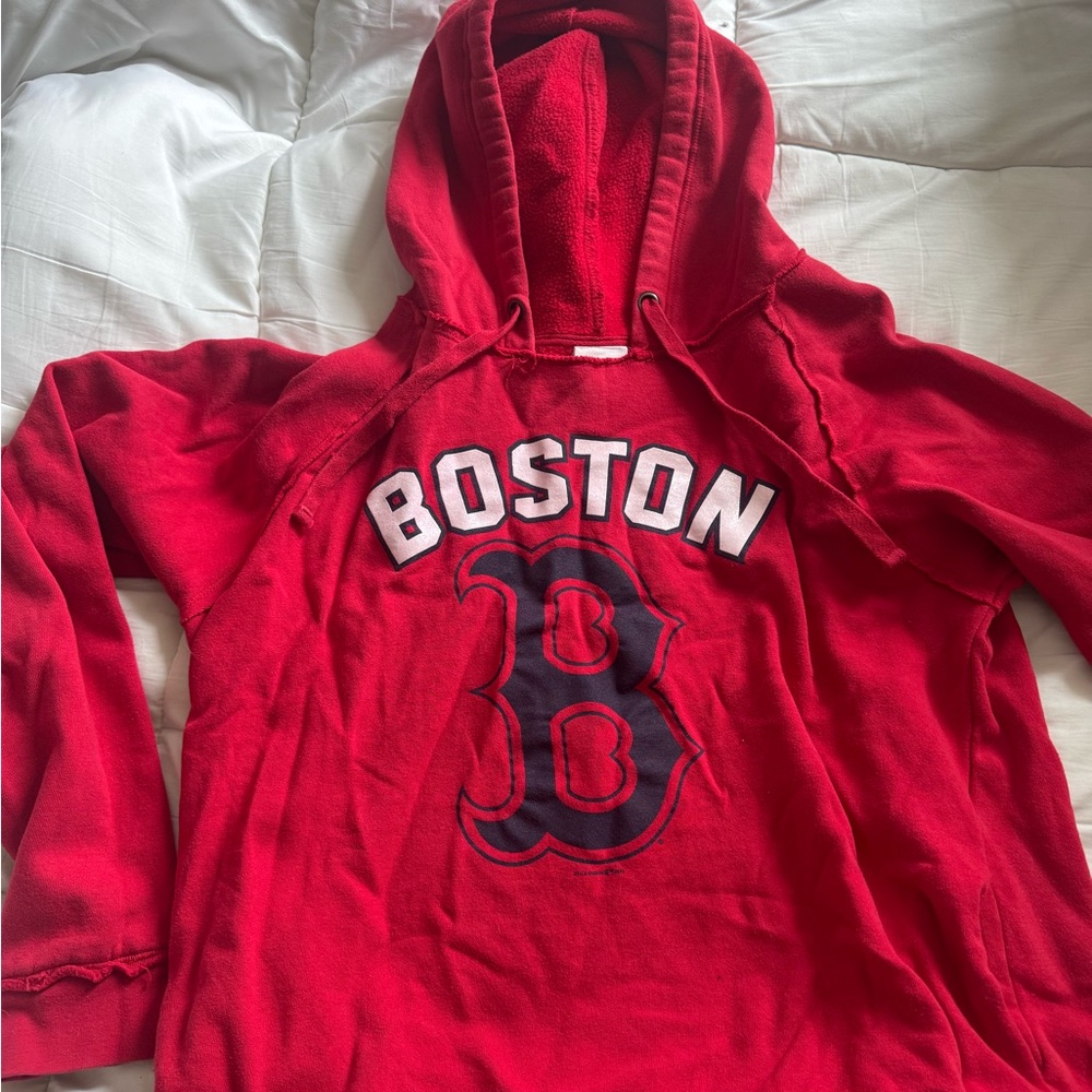 Boston Red Sox 5th & Ocean Red Hoodie